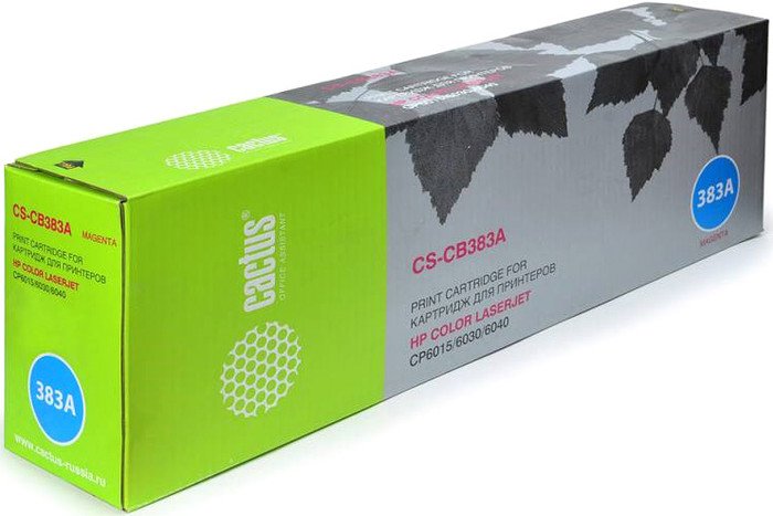 Картридж CACTUS CS-CB382AR (аналог HP 823A (CB382A))