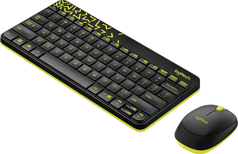 Мышь + клавиатура Logitech MK240 Nano [920-008213]