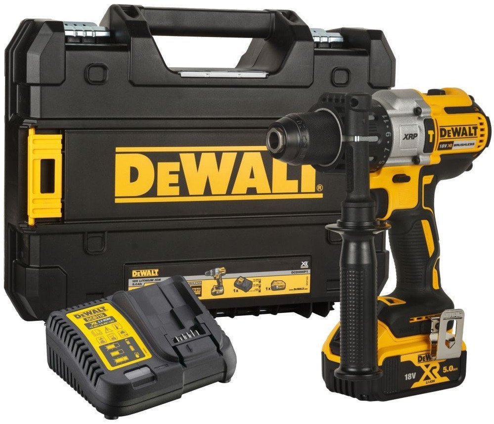 Ударная дрель-шуруповерт DeWalt DCD996P1 (с 1-им АКБ, кейс)