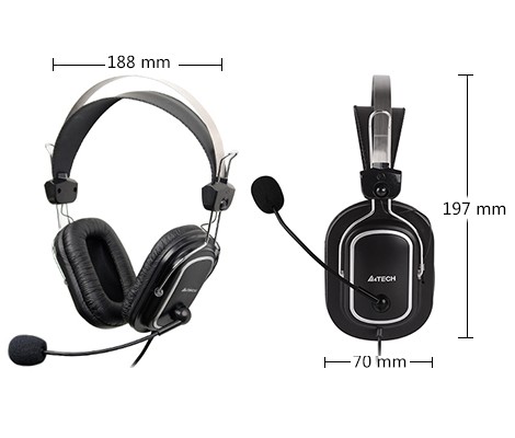 Наушники A4Tech ComfortFit HU-50