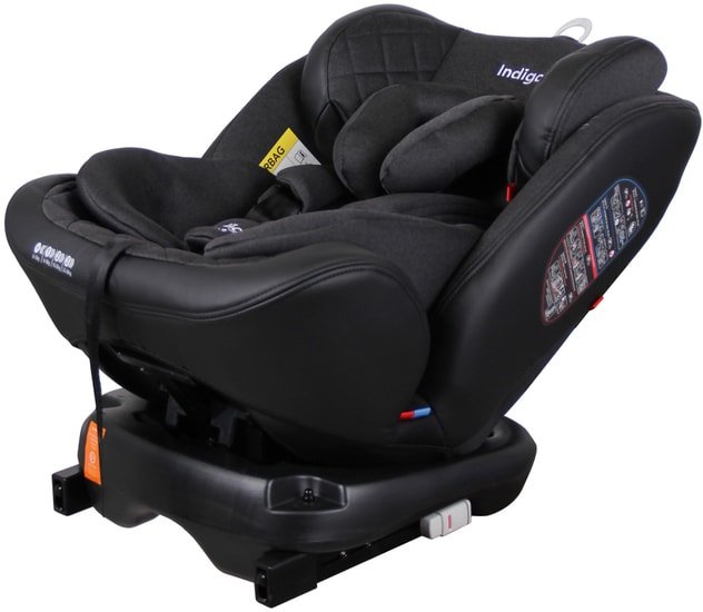 Детское автокресло Indigo Aero Isofix (черный)