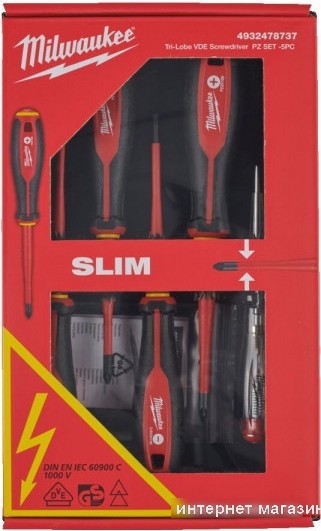Набор отверток Milwaukee 4932478737 (5 предметов)