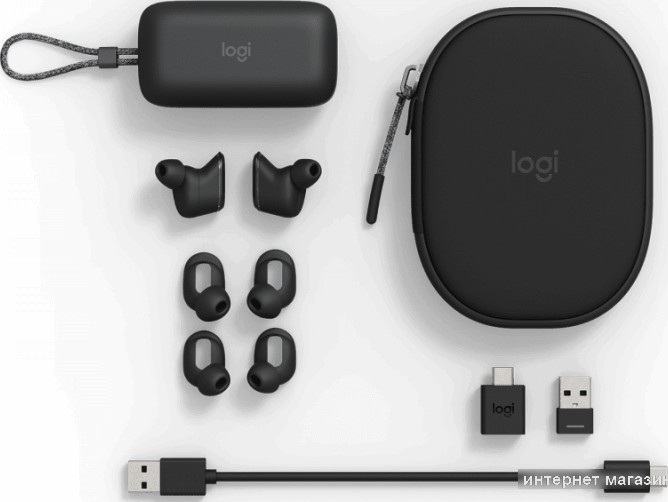 Наушники Logitech Zone True Wireless (графит)