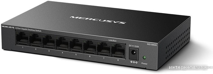 Неуправляемый коммутатор Mercusys MS108GS
