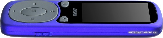 MP3 плеер Digma B4 8GB (синий)
