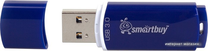 USB Flash Smart Buy Crown 32Gb Blue (SB32GBCRW-Bl)
