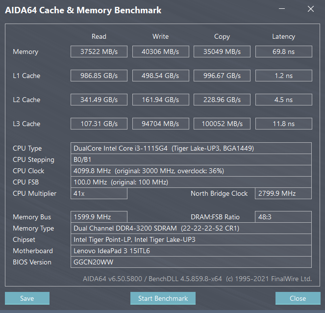 Обзор ноутбука Lenovo IdeaPad 3 15ITL6