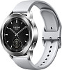 Умные часы Xiaomi Watch S3 M2323W1 (серебристый/серый, международная версия)