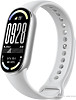 Xiaomi Smart Band 10 M2459B1 (серебристый, с белым силиконовым ремешком, международная версия)