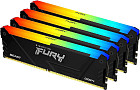 Оперативная память Kingston FURY Beast RGB 4x16ГБ DDR4 3600 МГц KF436C18BB2AK4/64