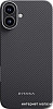 Pitaka Ultra-Slim для iPhone 16 (черный)