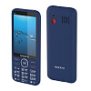 Кнопочный телефон Maxvi B35 (синий)