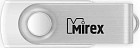 USB Flash Mirex SWIVEL WHITE 8GB (13600-FMUSWT08)
