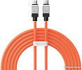 Кабель Baseus CoolPlay Series USB Type-C - USB Type-C (2 м, оранжевый)