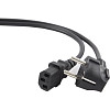 Кабель Cablexpert PC-186 Schuko-C13 (1.8 м, черный)
