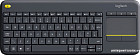 Клавиатура Logitech K400 Plus (черный, нет кириллицы)