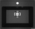Кухонная мойка Practik PR-M 490-004 (черный оникс)