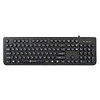 Клавиатура Oklick 400MR (черный)