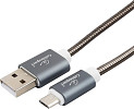 Кабель Cablexpert CC-G-MUSB02GY-1M