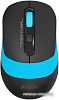 Мышь A4Tech Fstyler FG10S (черный/синий)