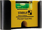 Уровень строительный Stabila Pocket electric 18115