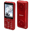Кнопочный телефон Maxvi P110 (красный)