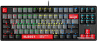 Клавиатура A4Tech Bloody S87 Energy Red (Bloody BLMS Red Plus)