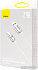 Кабель Baseus Crystal Shine USB Type-A - Lightning (2 м, розовый)