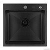 Кухонная мойка ARFEKA Eco AR 500*500 Black PVD Nano Decor
