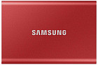 Внешний накопитель Samsung T7 2TB (красный)