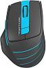 Мышь A4Tech Fstyler FG30 (черный/голубой)