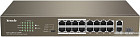 Неуправляемый коммутатор Tenda TEF1118P-16-150W