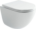Унитаз подвесной Ceramica Nova Vogue CN4008T (белый, с креплением и сиденьем)