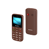 Кнопочный телефон Maxvi B100 (коричневый)