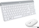 Офисный набор Logitech MK470 Slim Wireless Combo 920-009207 (белый)