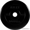 Диск MB Barbell Атлет 51 мм (1x15 кг)