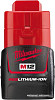 Аккумулятор Milwaukee M12 M12B1.5 4932352663 (12В/1.5 Ач)