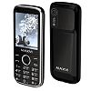 Кнопочный телефон Maxvi P30 (черный)