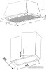 Кухонная вытяжка Korting KHI 6530 W