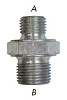 Переходник Lavor с 1/4"M - 3/8"M 31000022