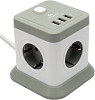 Сетевой фильтр Cablexpert TWR-4-U3-W-3