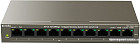 Неуправляемый коммутатор Tenda TEF1110P-8-102W