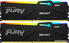 Оперативная память Kingston FURY Beast RGB 2x16ГБ DDR5 5600 МГц KF556C36BBEAK2-32