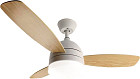 Припотолочная люстра Estares Fan Wood 48W+18W R-APP-1060x390-WHITE/WOOD/WHITE-220-IP20