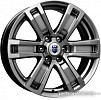 Литые диски K&K R-7 Рольф 17x7.5" 6x139.7мм DIA 92.5мм ET 46мм Дарк платинум