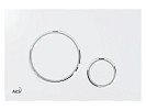 Панель смыва Alcaplast M770 (белый/хром глянцевый)
