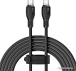 Кабель Baseus Pudding Series Fast Charging Cable 100W USB Type-C - USB Type-C (2 м, черный)