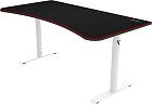 Компьютерный стол Arozzi Arena Gaming Desk (черный/белый)