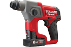 Перфоратор Milwaukee M12 CH-602X FUEL 4933451510 (с 2-мя АКБ, кейс)