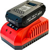 Аккумулятор с зарядным устройством ELITECH 1820.131800-A1 (18В + 18В/2 Ah)